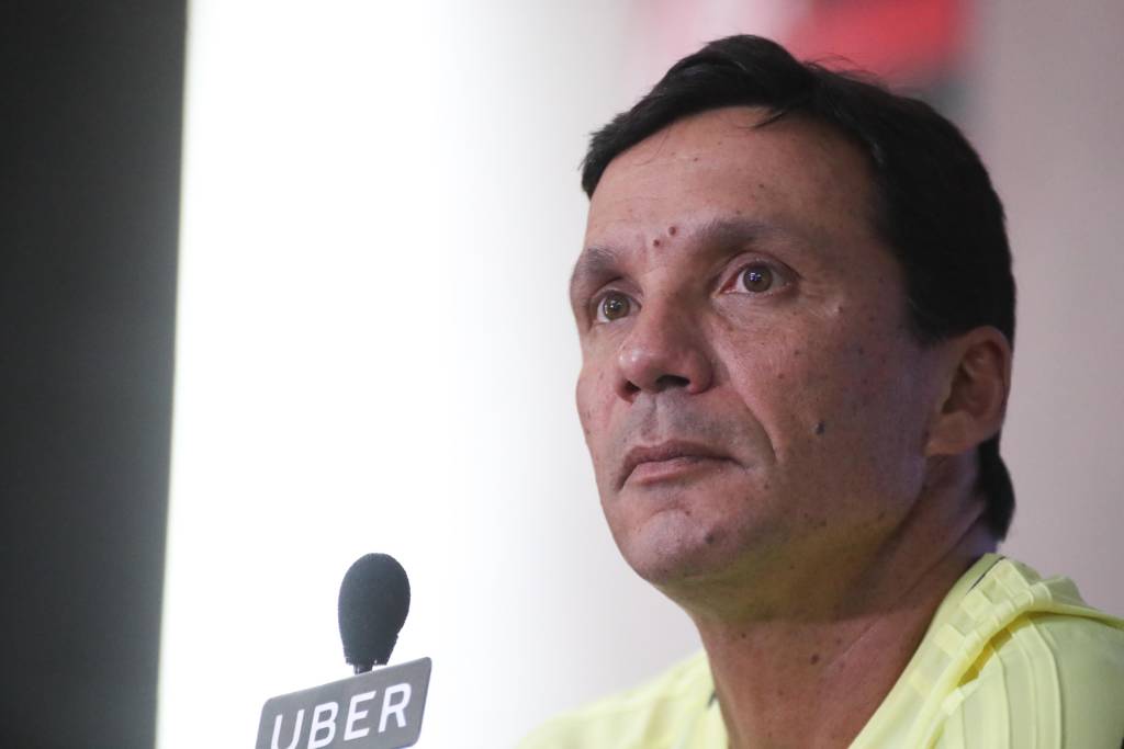 Apesar do Botafogo escalar os reservas, Zé Ricardo prevê muito equilíbrio no clássico (Foto: Gilvan de Souza/Flamengo)