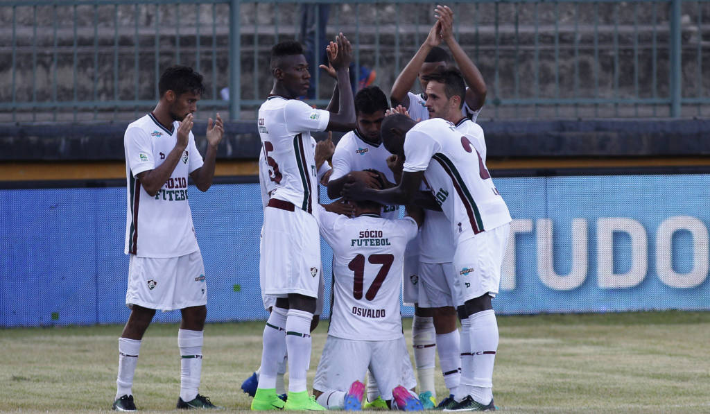 Goleada garantiu vaga antecipada ao Flu para as semifinais (Foto: Nelson Perez/Fluminense)