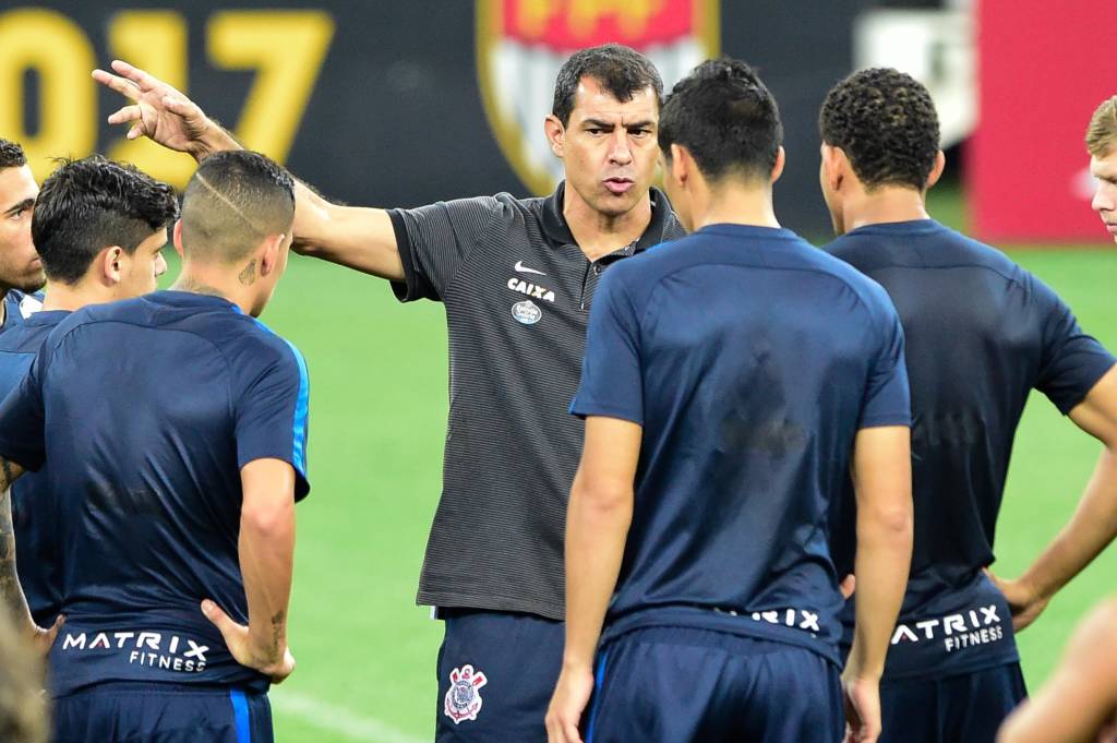 Técnico não pretende alterar o tom de voz na última conversa com os atletas para o Derby (foto: Fernando Dantas/Gazeta Press)