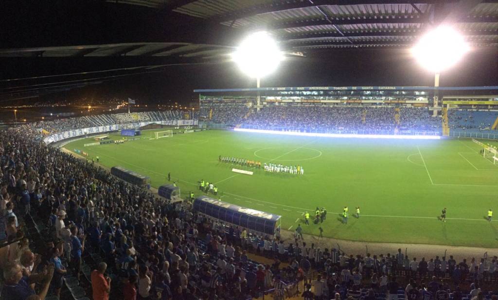Avaí e Figueirense não saíram do zero (Foto: Leandro Boeira/Avaí F.C)