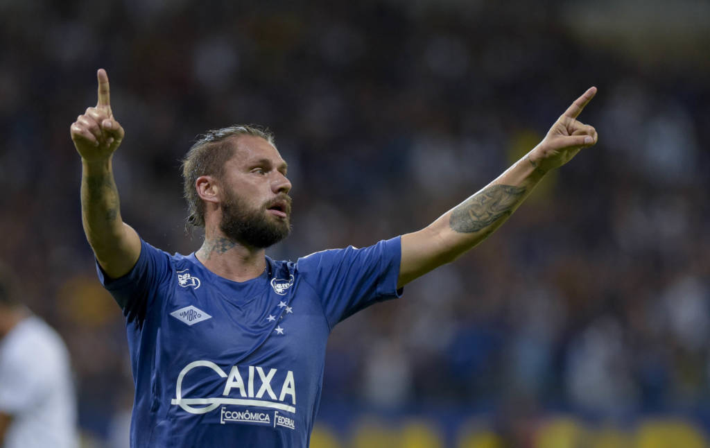Rafael Sóbis anotou quatro gols na goleada (Foto: Light Press/Cruzeiro)
