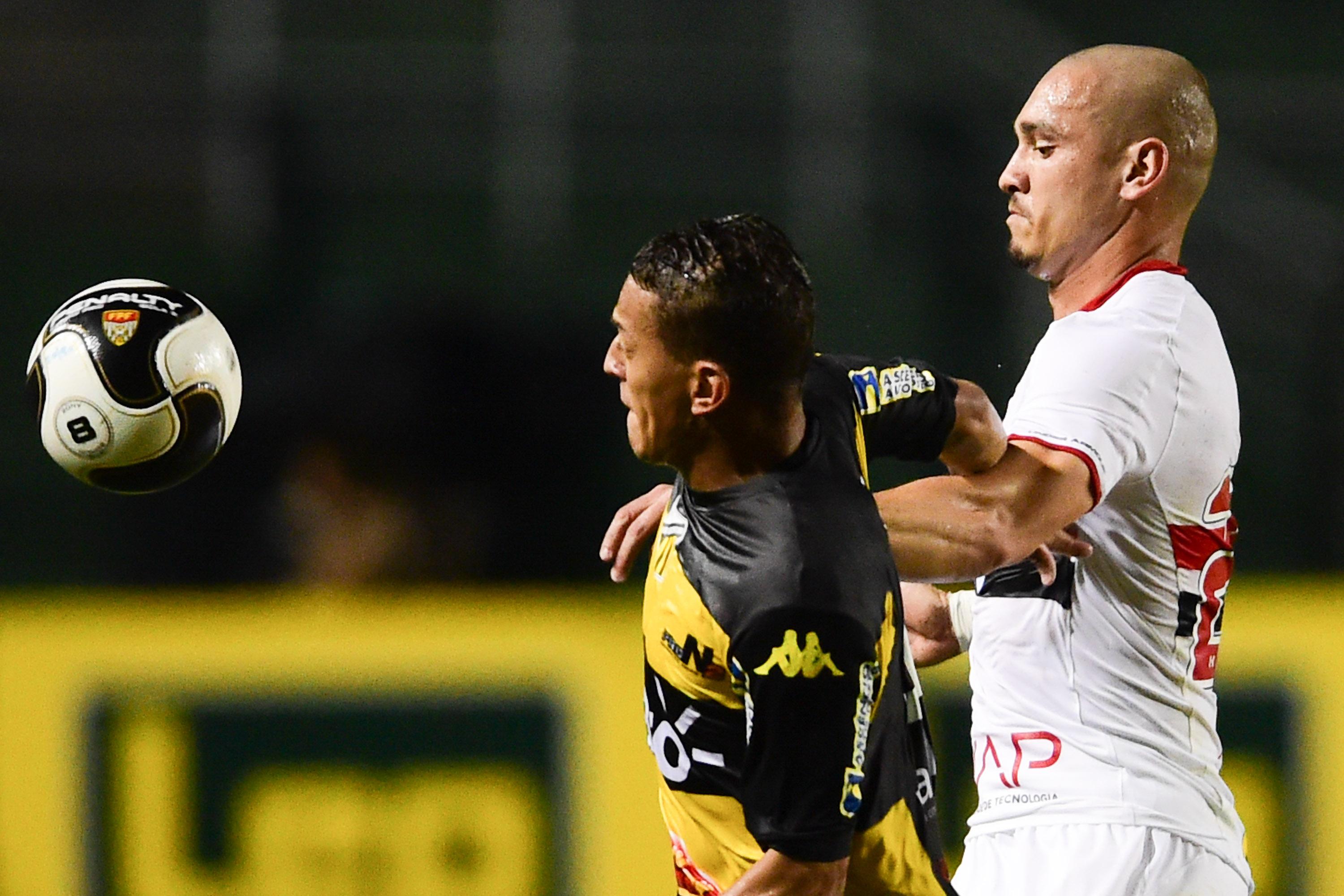 Estreia de Maicon foi contra o Novorizontino, no dia 24 de fevereiro de 2016, pelo Campeonato Paulista (Foto: Djalma Vassão/Gazeta Press)