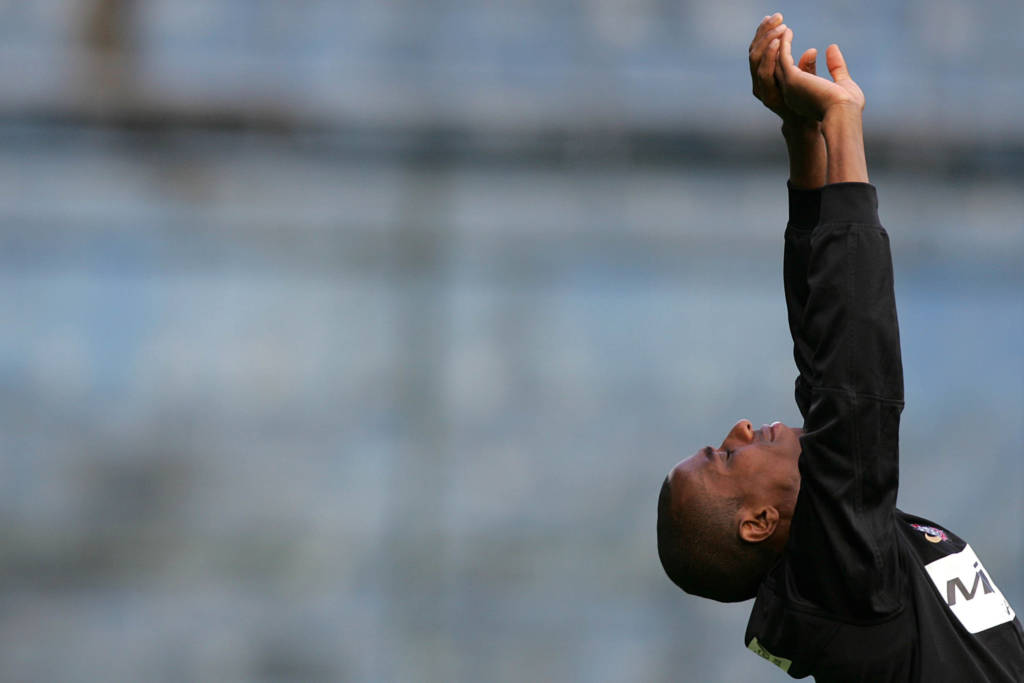 Volante se sentiu aliviado com a oportunidade de defender o Corinthians após caso de gato (foto: Marcelo Ferrelli/Gazeta Press)