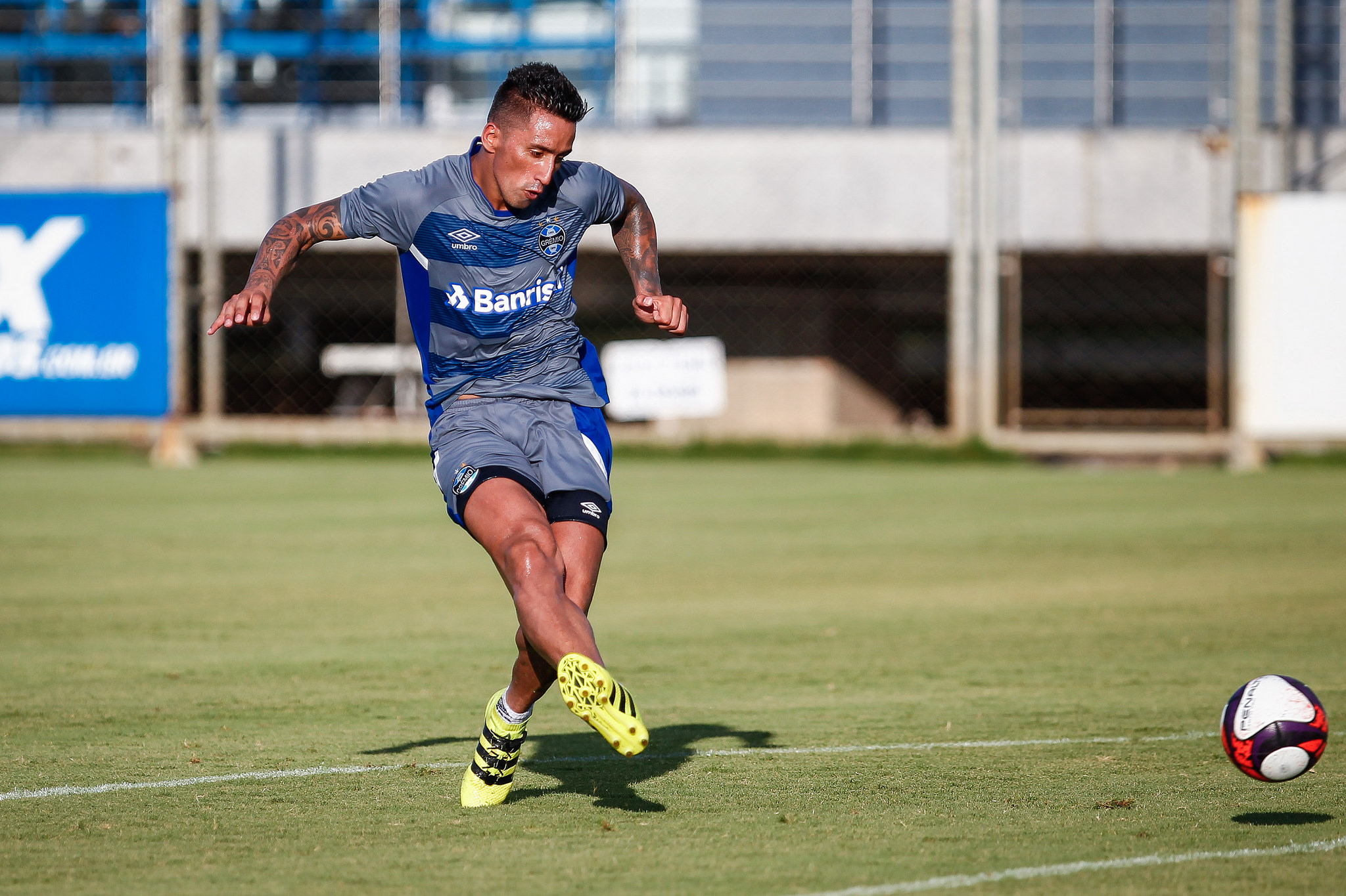 Grêmio tem retornos e ataque reforçado no clássico (Foto: Lucas Uebel/Grêmio FBPA)