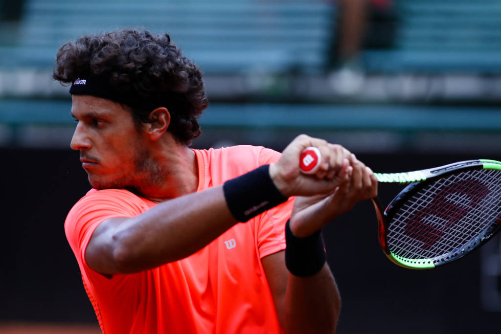 Feijão e Guido Andreozzi avançaram para as quartas de final nas duplas (Foto: DGW Comunicação)