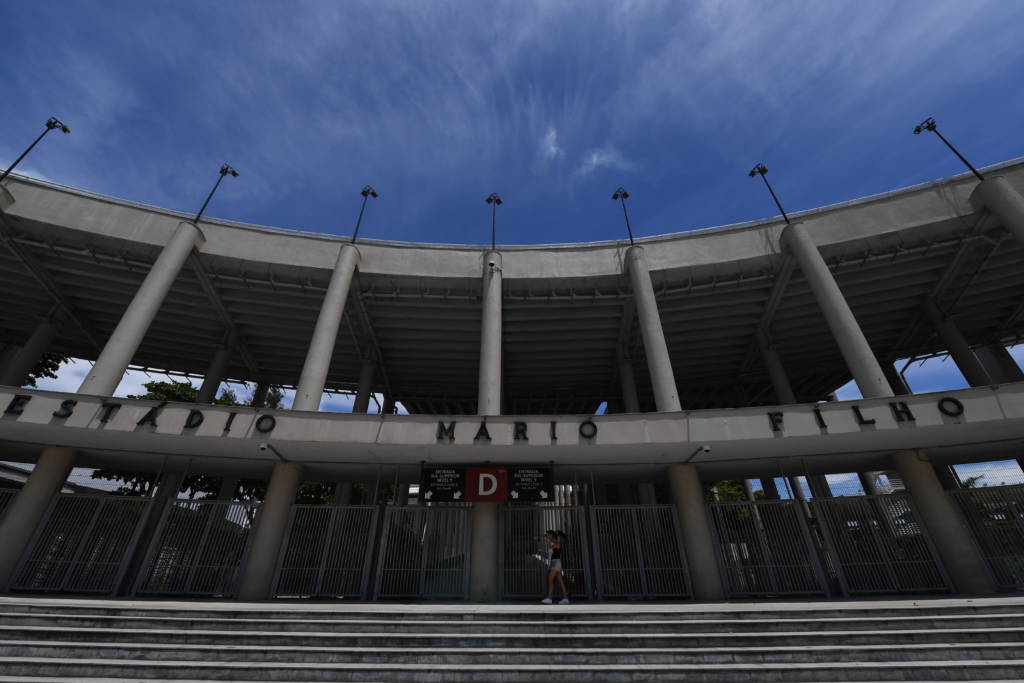 Maracanã será o palco da estreia do Flamengo na Libertadores (Foto: VANDERLEI ALMEIDA/AFP)