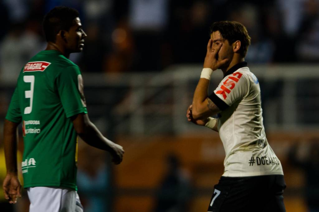 Alexandre Pato era titular do Corinthians nos últimos confrontos com o Luverdense (foto: Djalma Vassão/Gazeta Press)