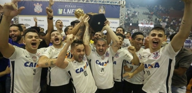 Corinthians conquistou o título inédito da LNF (Foto: Rodrigo Coca/Ag. Corinthians)