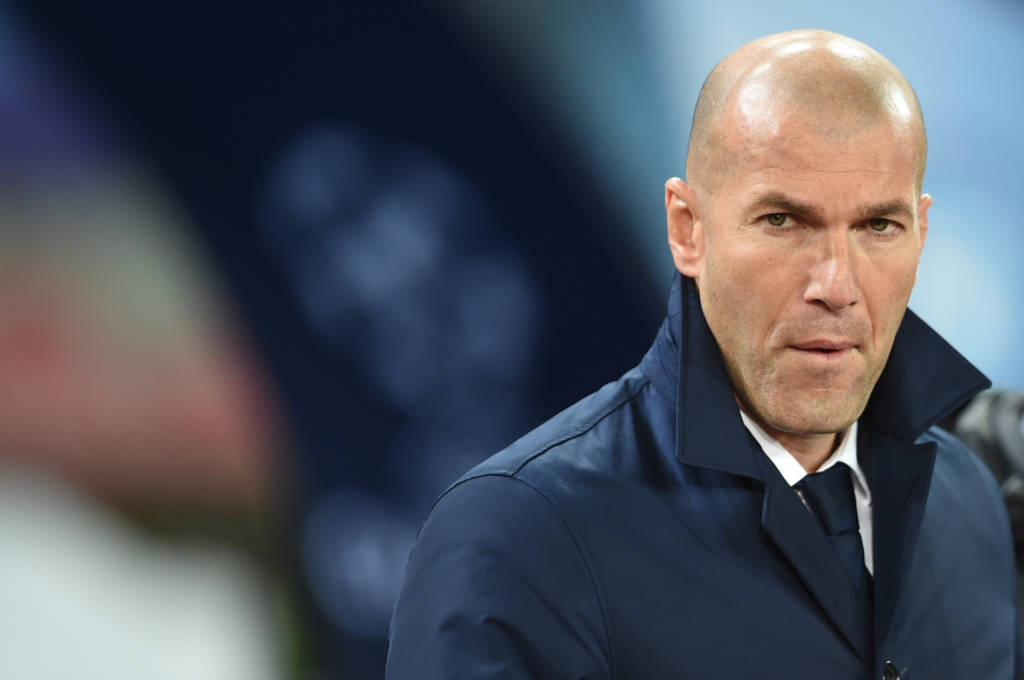 Zidane quer que elenco tenha atenção por enfrentar uma equipe sem grandes pretensões (Foto: Filippo Monteforte/AFP)