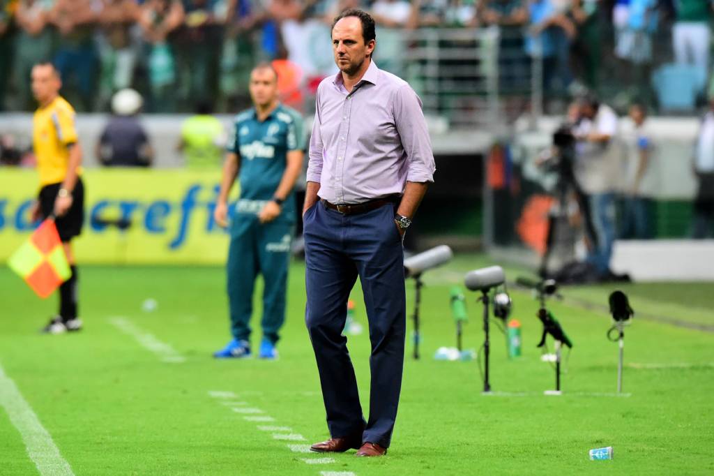 Técnico viu o São Paulo ser pouco produtivo no Palestra Itália (foto: Sergio Barzaghi/Gazeta Press)