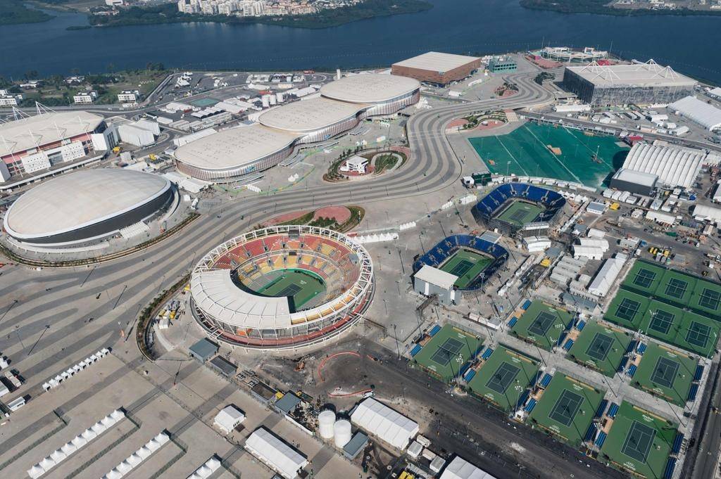 Parque Olímpico fica na Barra da Tijuca (Foto: Yasuyoshi Chiba/AFP)
