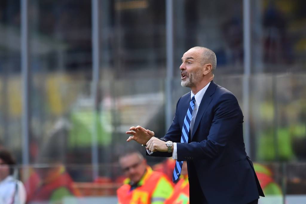 Precisando retirar uma grande desvantagem de pontos, o técnico Stefano Pioli quer a Inter com postura ofensiva (Foto: Giuseppe Cacace/AFP)