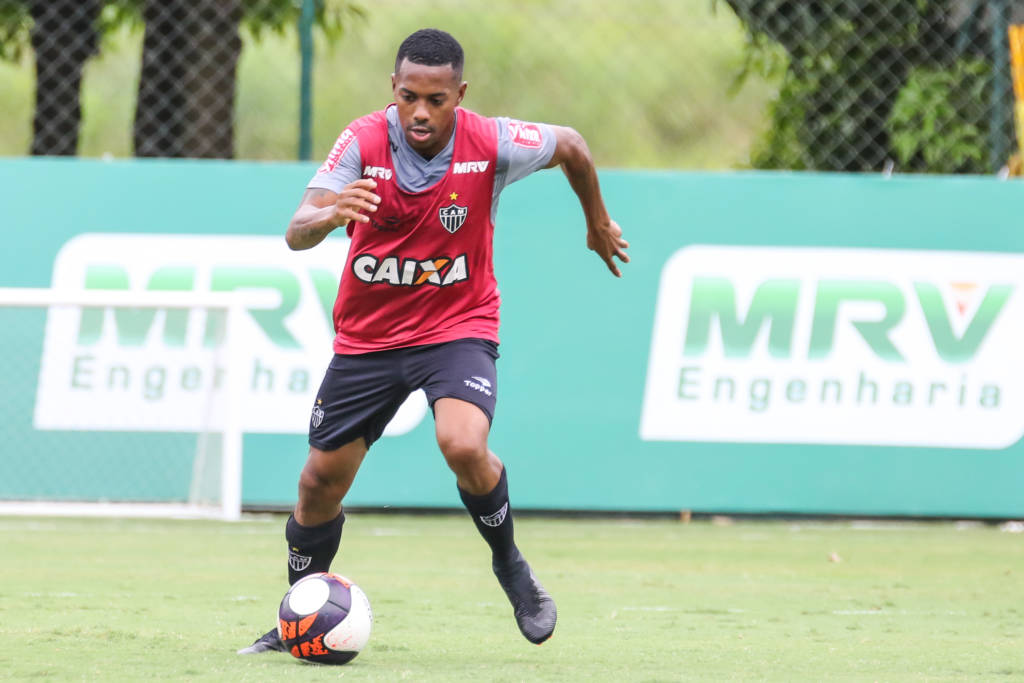 Robinho não encara o Tricordiano (Foto: Bruno Cantini/Atlético-MG)