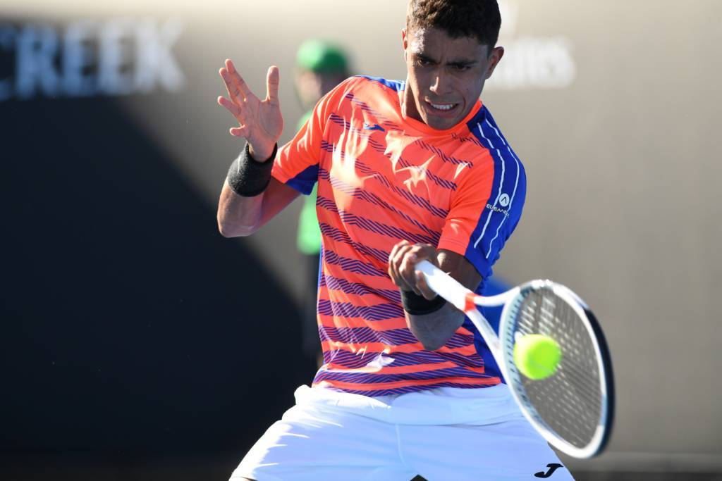 Thiago Monteiro tem 22 anos (Foto: William West/AFP)
