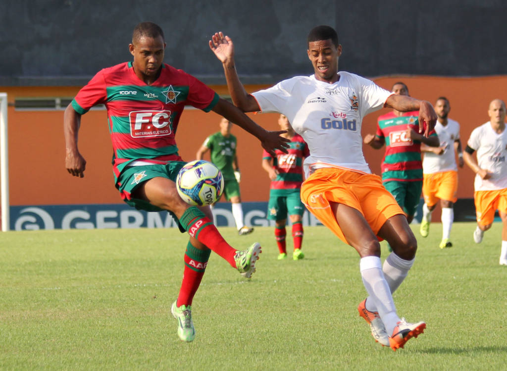 Nova Iguaçu e Portuguesa não saíram do zero (Foto: Bernardo Gleizer/NIFC)