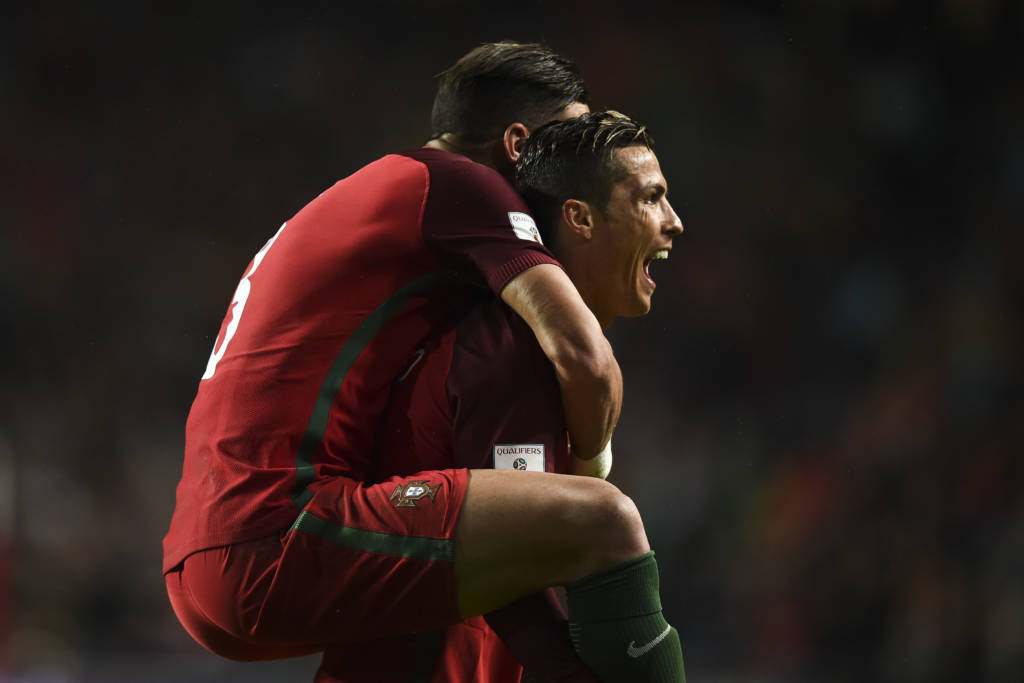 Cristiano Ronaldo comandou a vitória de Portugal (Foto: Patricia de Melo Moreira/AFP)