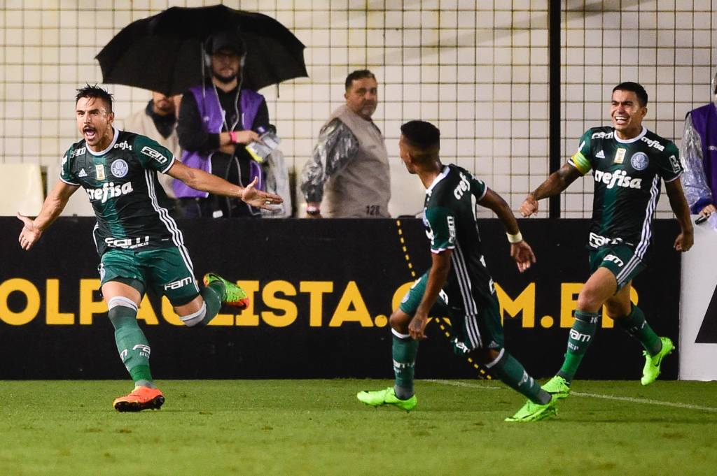 Palmeiras garantiu melhor campanha da primeira fase com uma rodada de antecedência (Foto: Fernando Dantas/Gazeta Press)