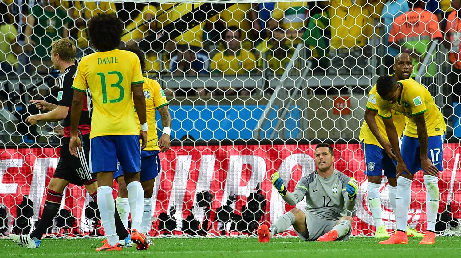 Confira as fotos de Alemanha 7 x 1 Brasil pela Copa de 2014 - Gazeta ...