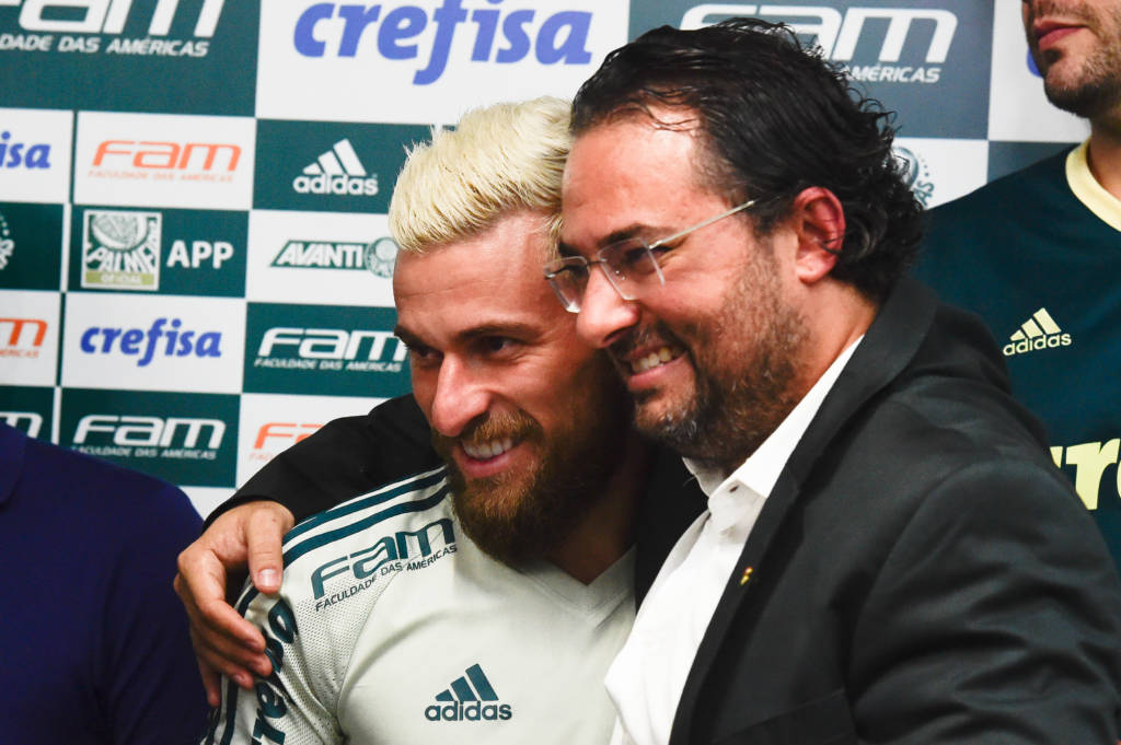 Apresentação de Lucas Lima veja fotos Gazeta Esportiva