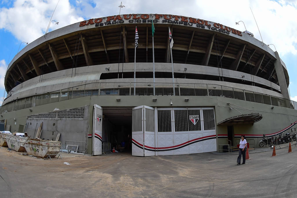 Fotos da reforma do estádio do Morumbi - Gazeta Esportiva