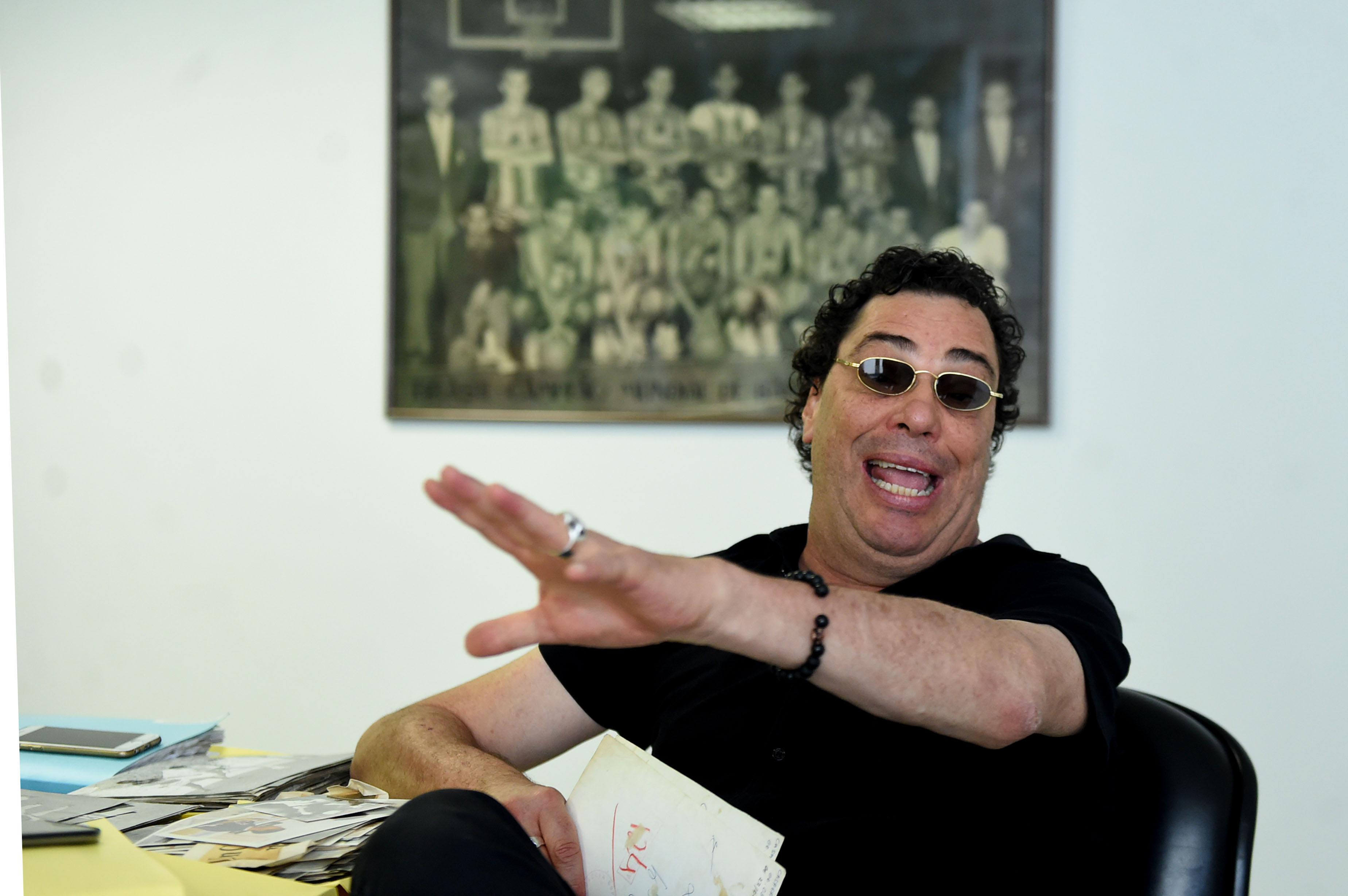 “Poucos iam pegar na bola”. Foto: Sergio Barzaghi/Gazeta Press
