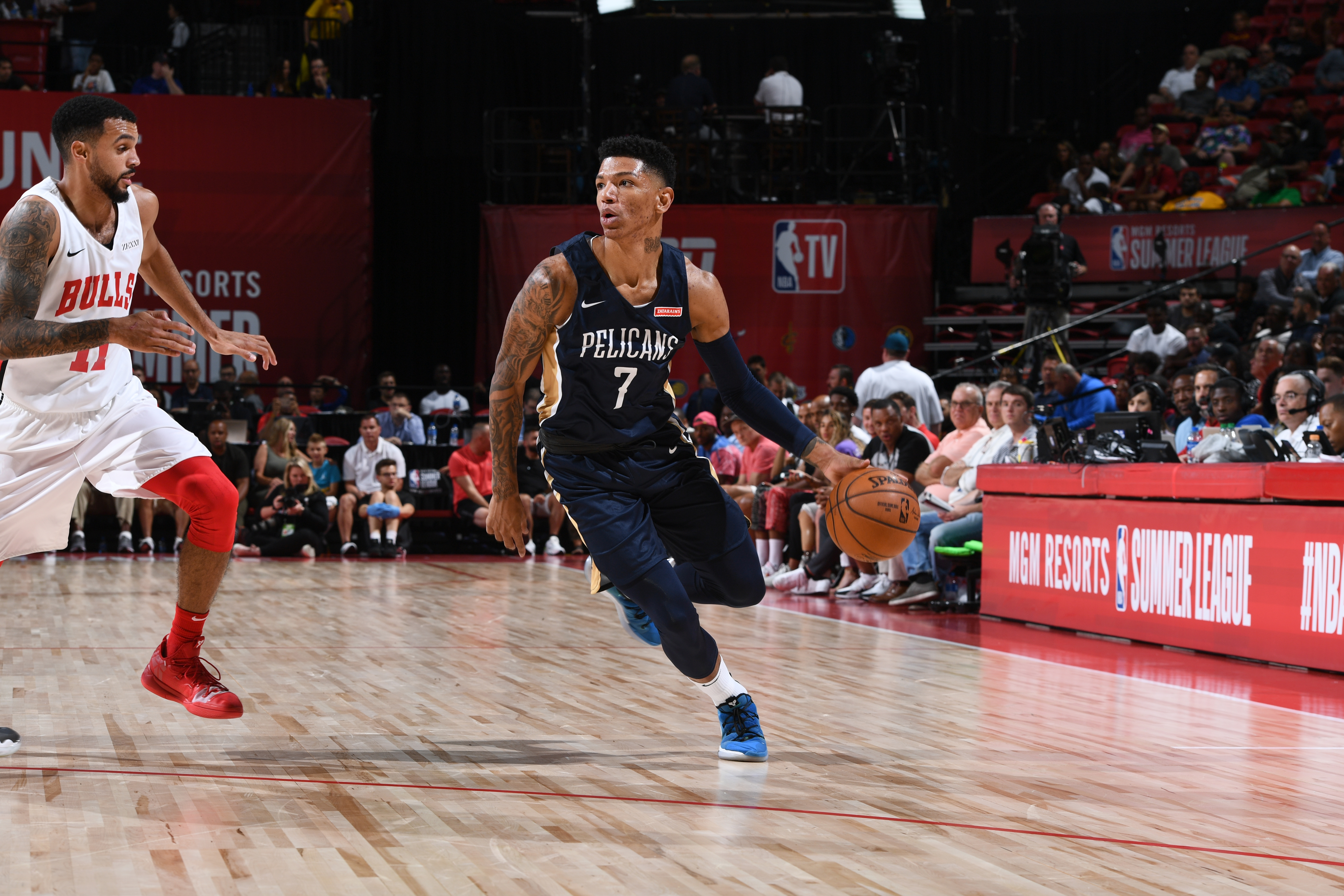 Construindo Didi. (Foto: Garrett Ellwood/NBAE via Getty Images/AFP)