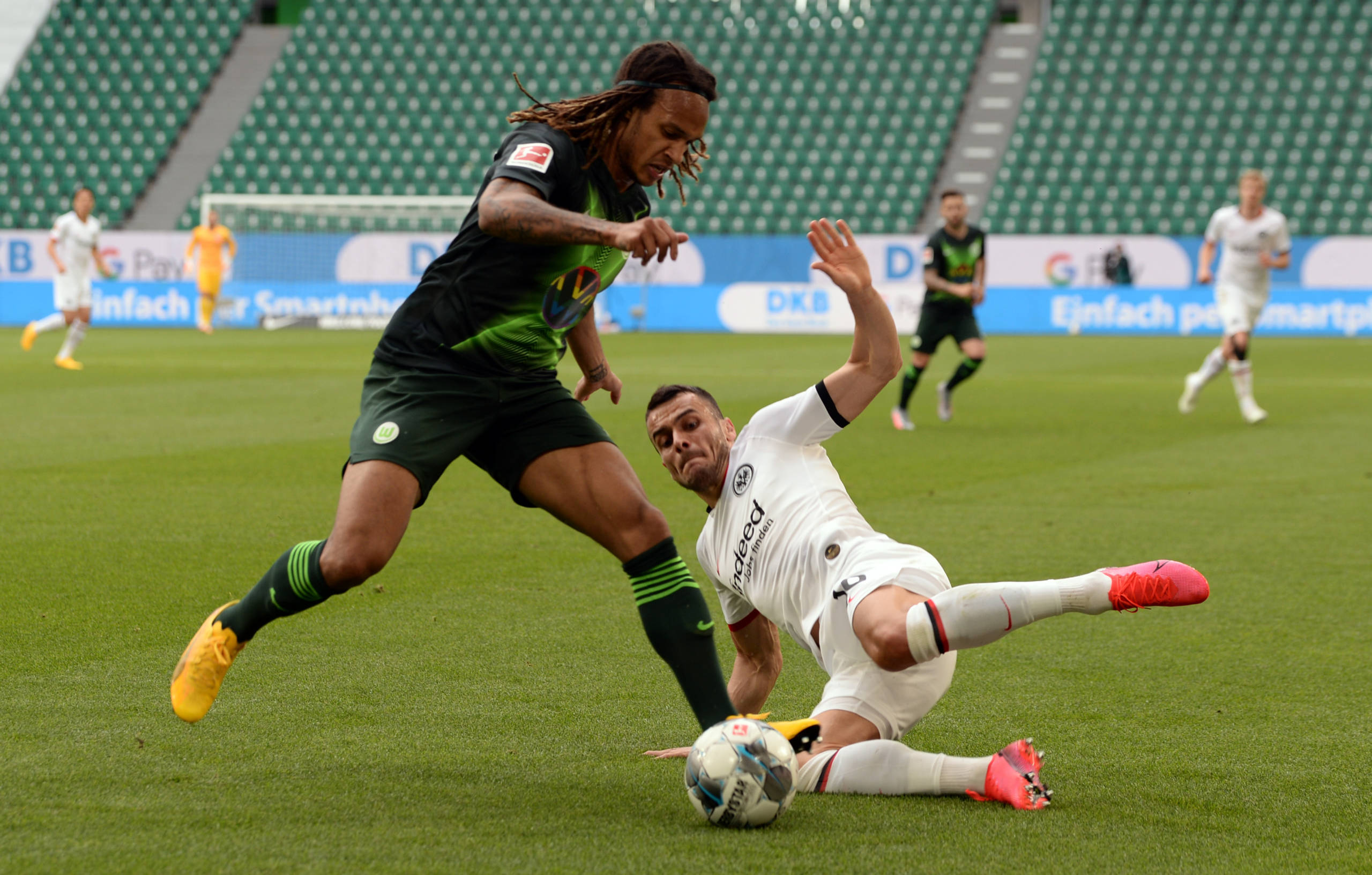 Acompanhe as fotos do confronto entre Wolfsburg e Eintracht Frankfurt ...