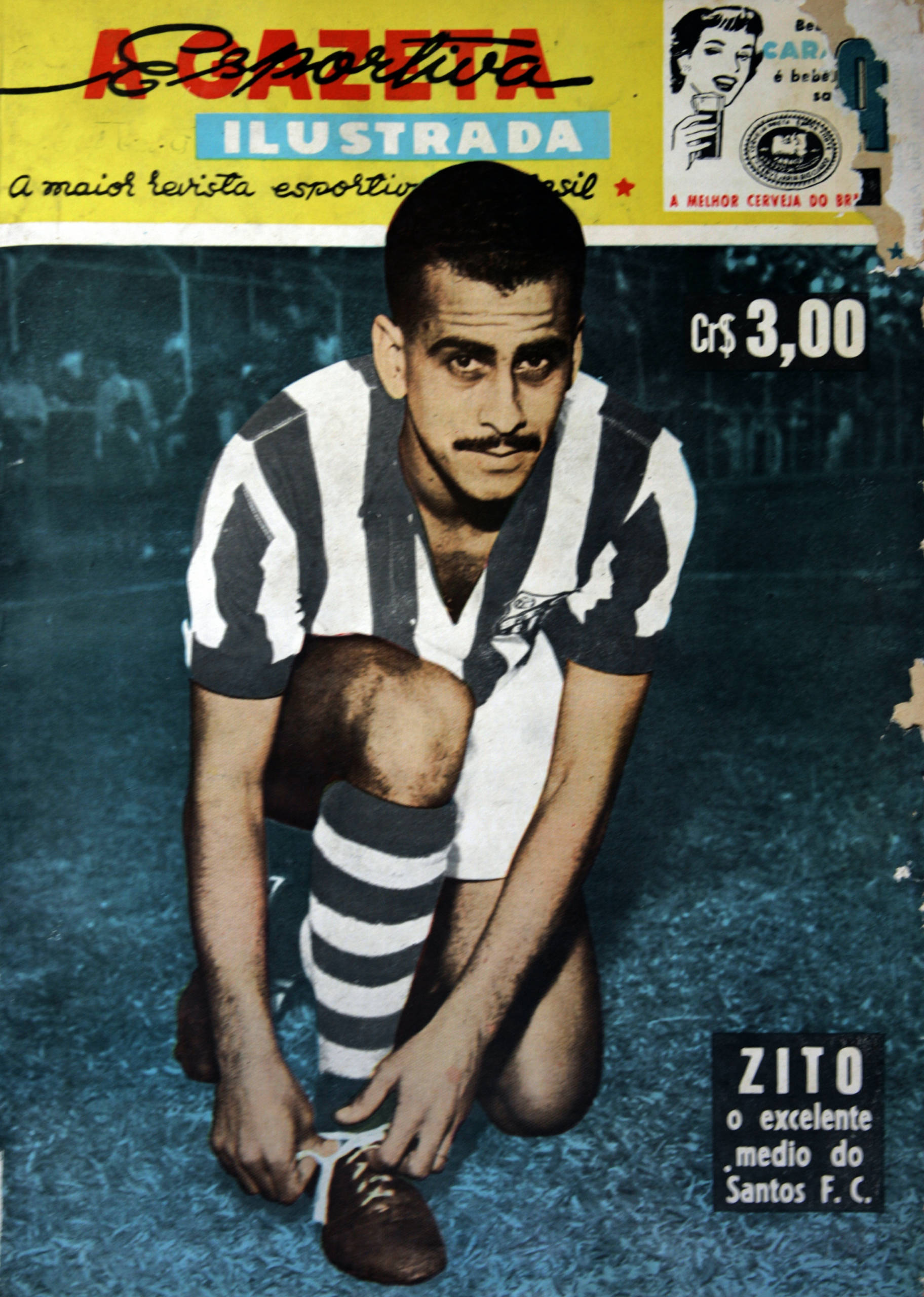 Relembre: 5 grandes jogos de Zito pelo Santos - Gazeta Esportiva