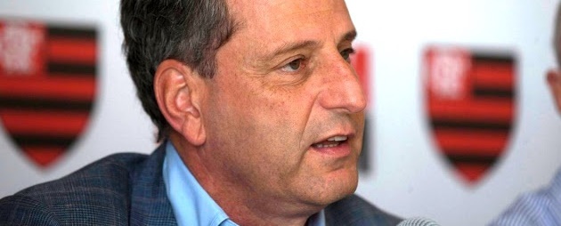 Presidente do Flamengo analisa grupo da Libertadores: estratégia é jogar bem.