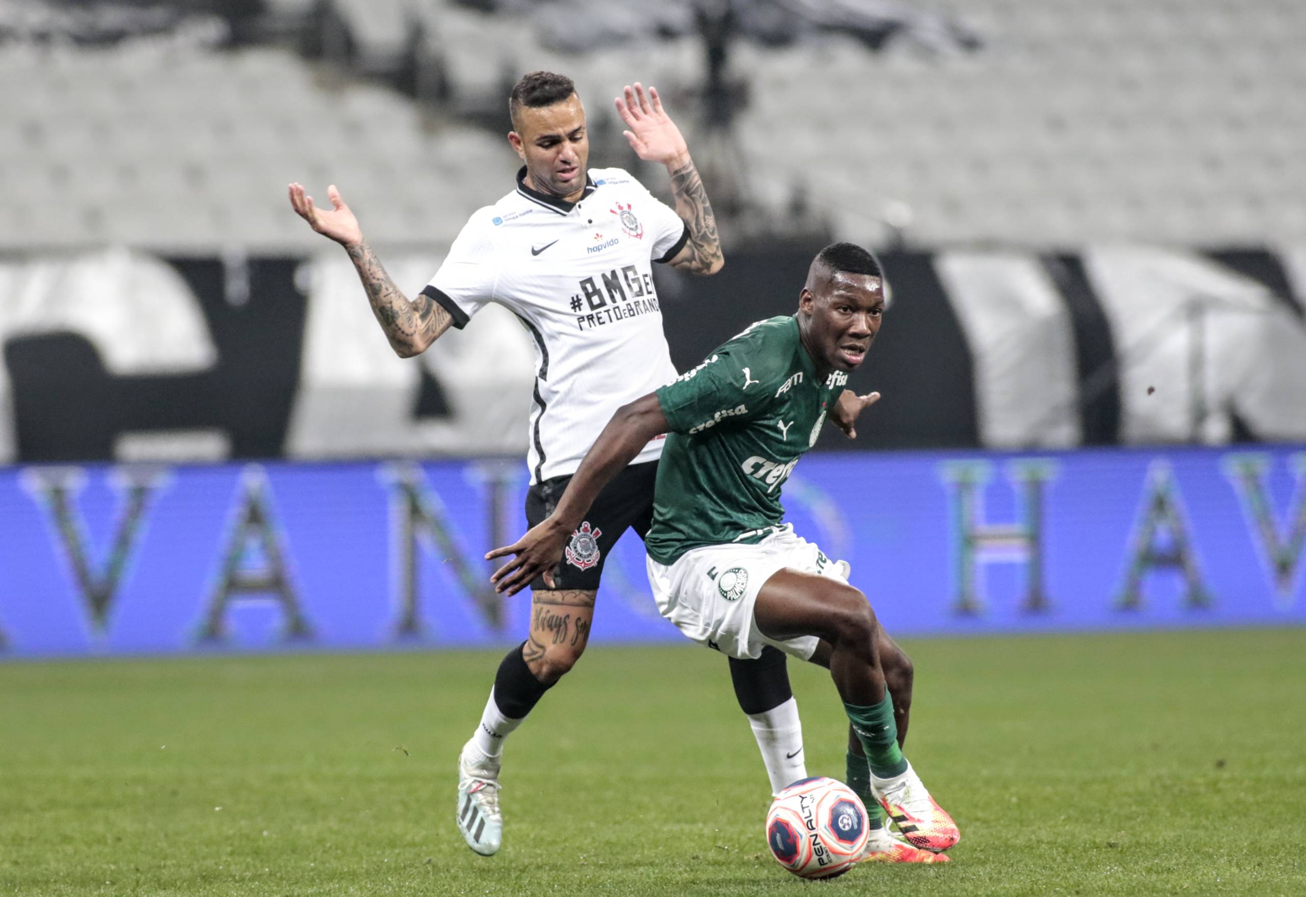 Veja as fotos da primeira final entre Corinthians e Palmeiras - Gazeta ...