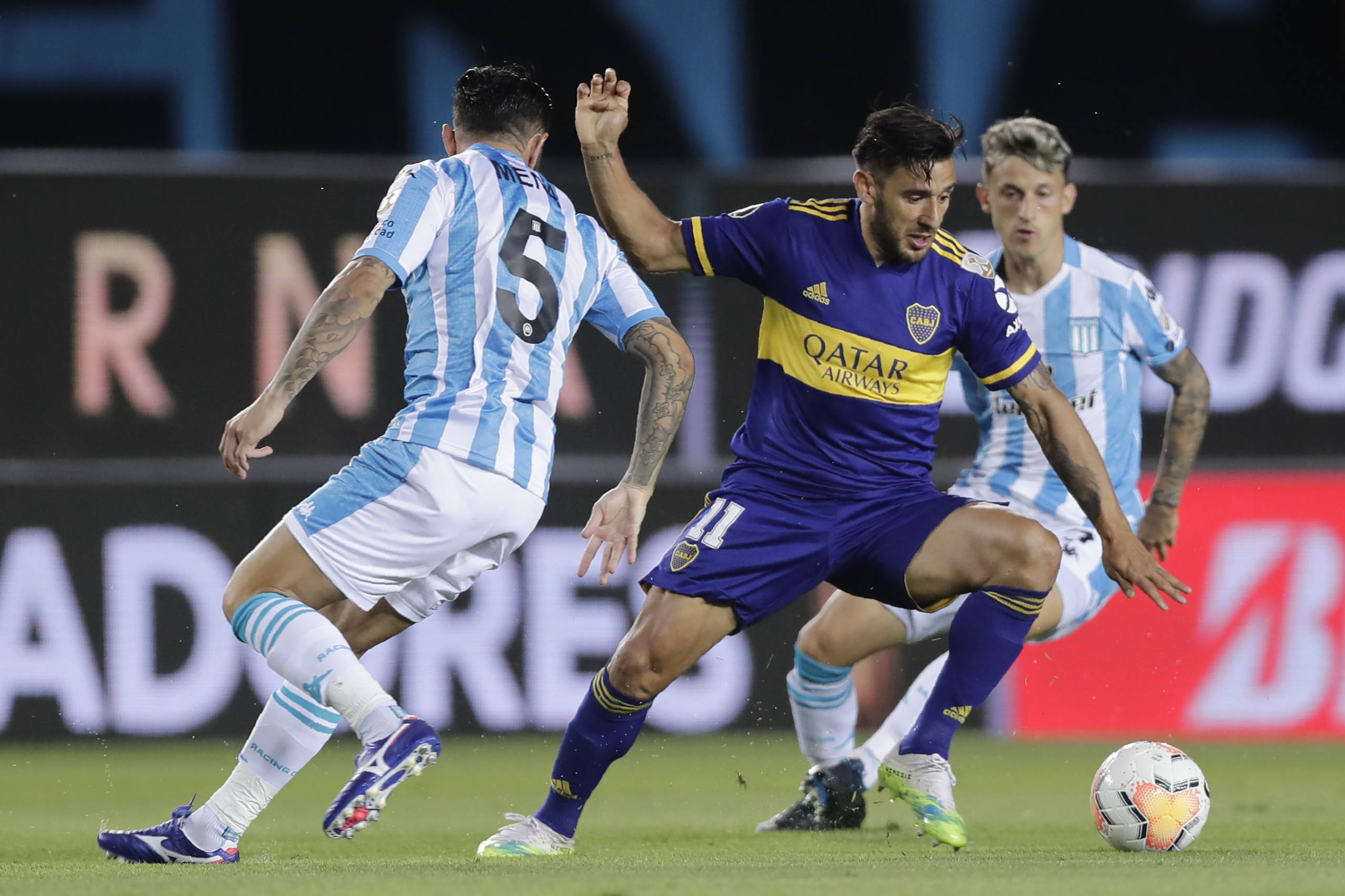 Veja as fotos da partida entre Racing e Boca Juniors pela Libertadores ...