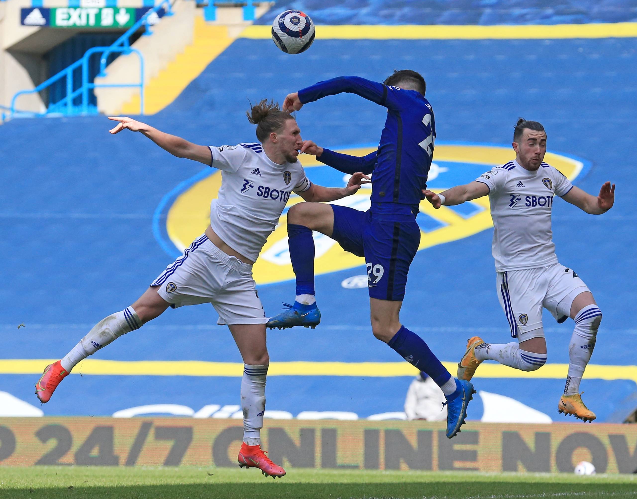 Veja as fotos do empate sem gols entre Chelsea e Leeds pelo Inglês ...