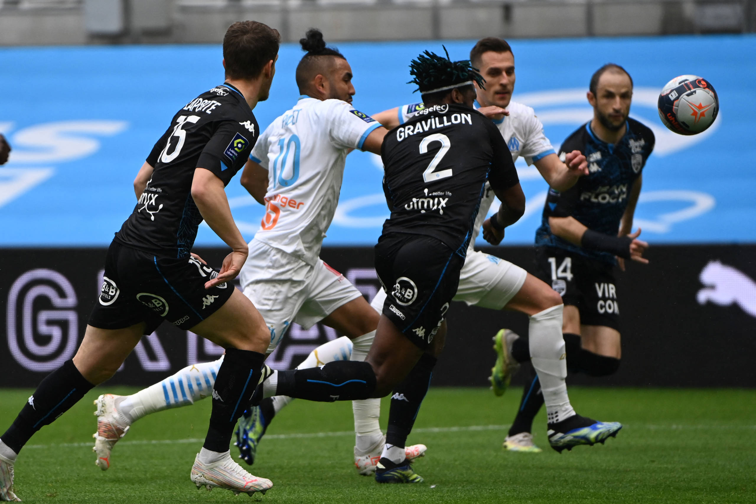 Confira imagens de Olympique de Marseille x Lorient pelo Campeonato ...