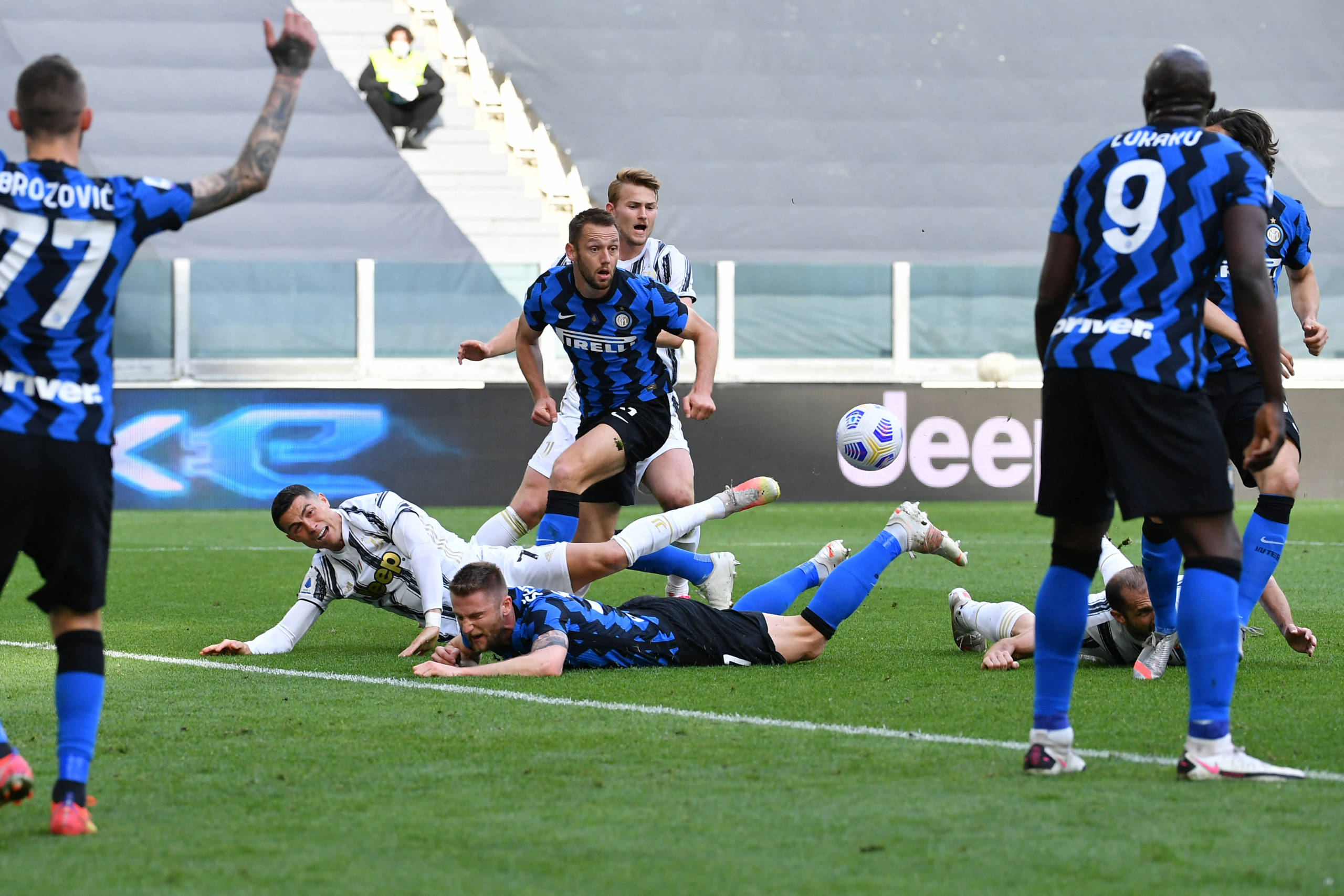 Confira imagens de Juventus x Inter de Milão pelo Campeonato Italiano ...