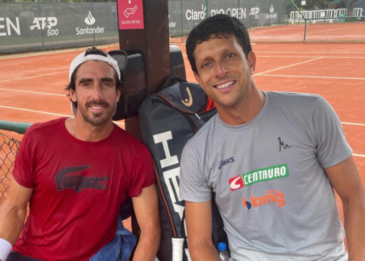 Na Estreia No Rio Open Brasileiro Marcelo Melo E Uruguaio Cuevas 