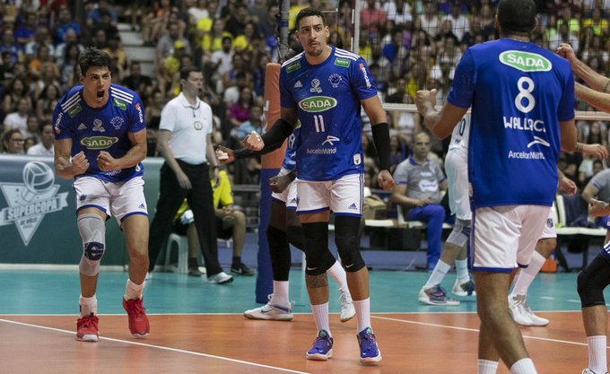 Cruzeiro vence Minas e se torna pentacampe&Atilde;&pound;o da Supercopa de v&Atilde;&acute;lei masculino  - Gazeta Esportiva