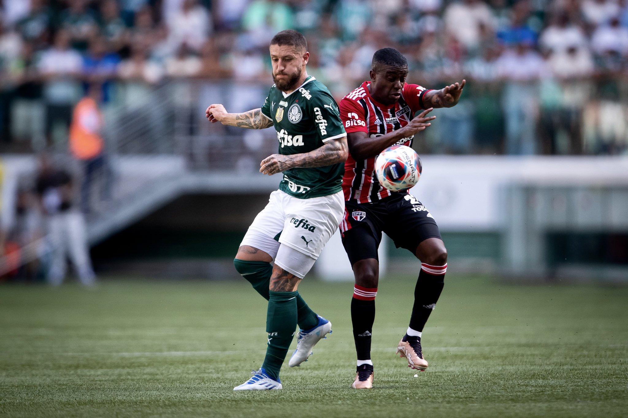 Veja fotos do clássico entre Palmeiras e São Paulo pelo Paulistão ...