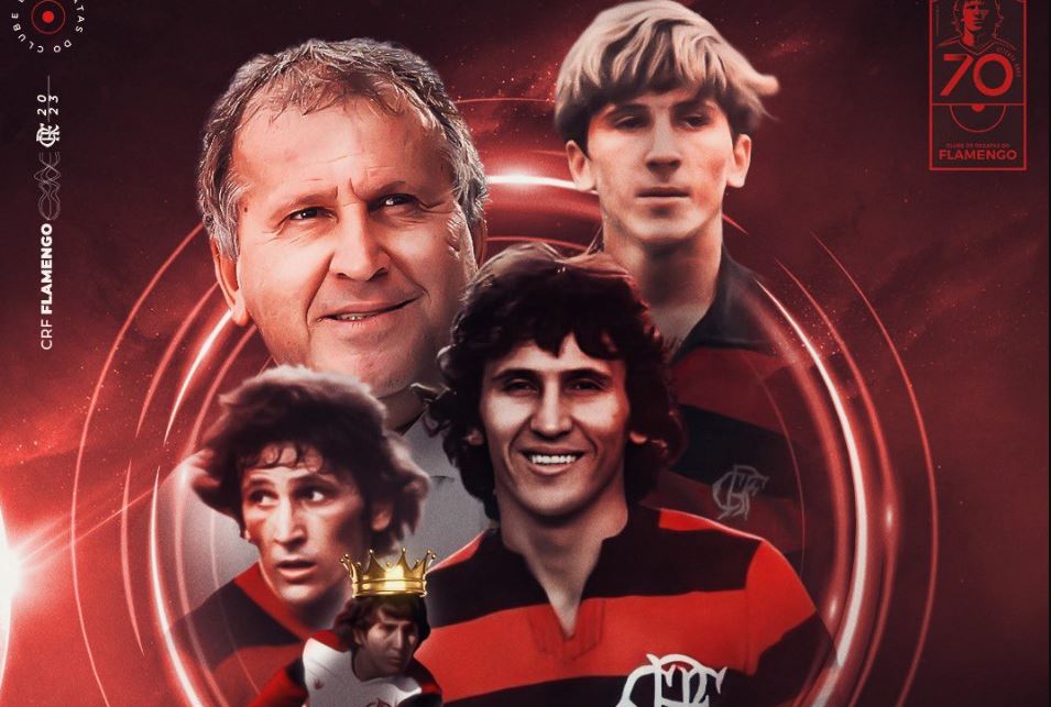 Zico 70 anos confira as homenagens nas redes sociais Gazeta Esportiva