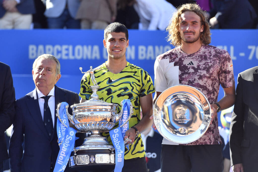 Alcaraz Tsitsipas ATP Barcelona Open