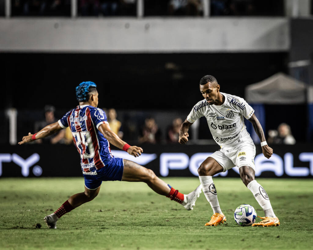 Veja quem foi bem e quem foi mal no empate do Santos com o Bahia pela ...