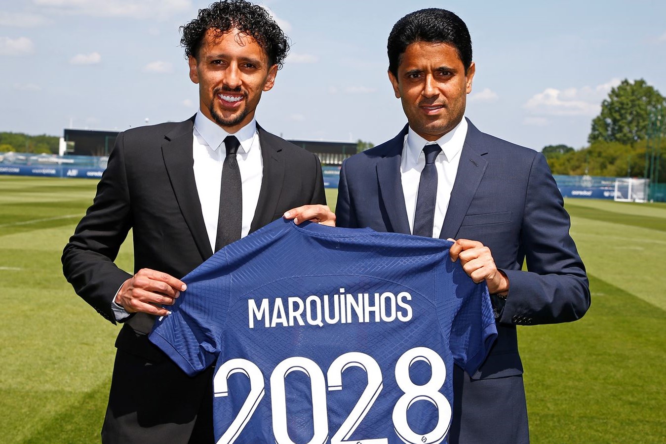 Maillot De Foot Paris Saint-Germain Marquinhos 5 Tenue Domicile 2023 24 16711