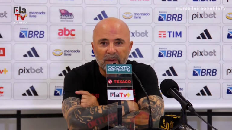 Sampaoli quer resolver problema defensivo do Flamengo com mais posse de bola