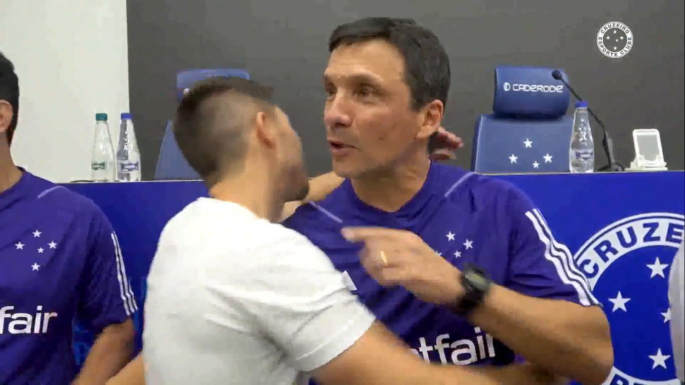 Confira como primeiro treino de Zé Ricardo no Cruzeiro