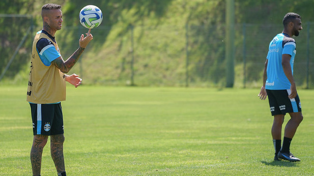 Com Luan, Grêmio encerra preparação para enfrentar Corinthians; veja desfalques