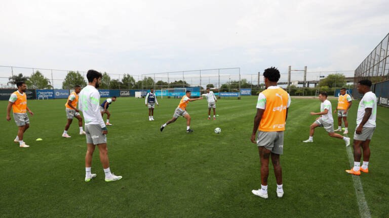 Após derrota pelo Brasileirão, Palmeiras treina no CT do Grêmio em Porto Alegre