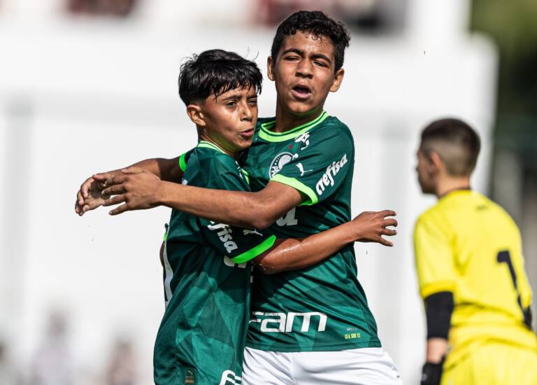 Sub-12 e sub-14 do Palmeiras vencem o Joseense pelo Campeonato Paulista