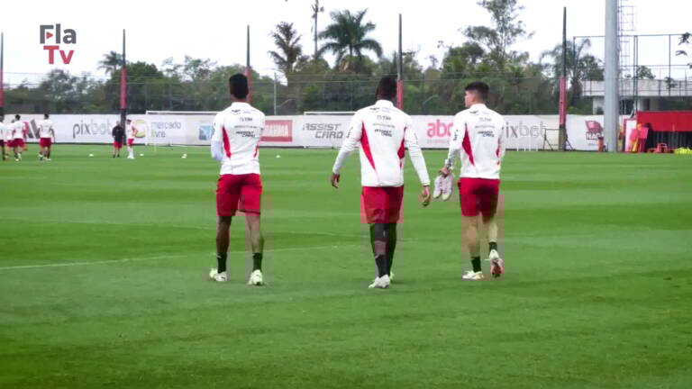 Voltado ao Brasileirão, Flamengo treina no Ninho do Urubu