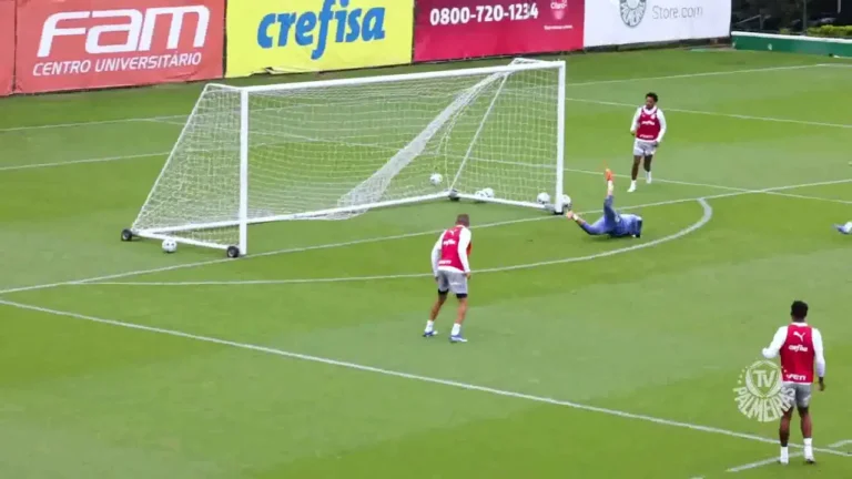 Como Abel Ferreira vê os treinos no Palmeiras; veja a vista