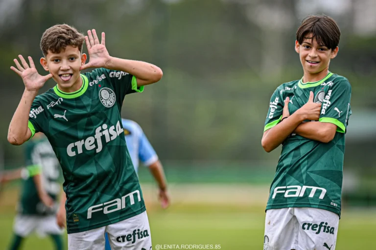 Palmeiras sub-11 vence União Mogi fora de casa e se aproxima de vaga nas semifinais do Paulistão