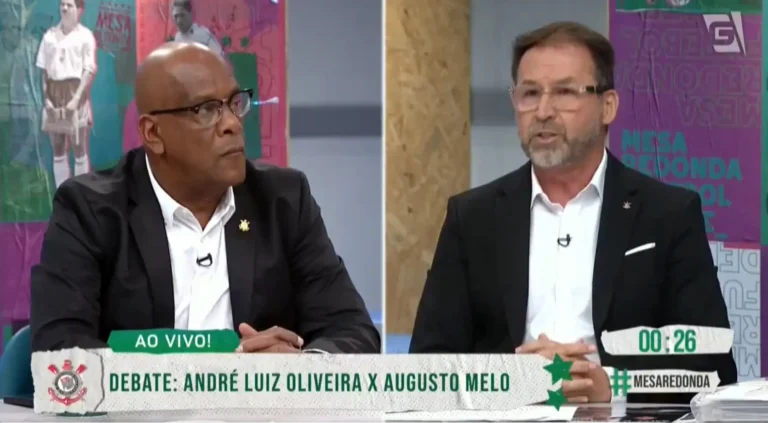 Augusto Melo e André Negão debatem sobre finanças e contratações do Corinthians